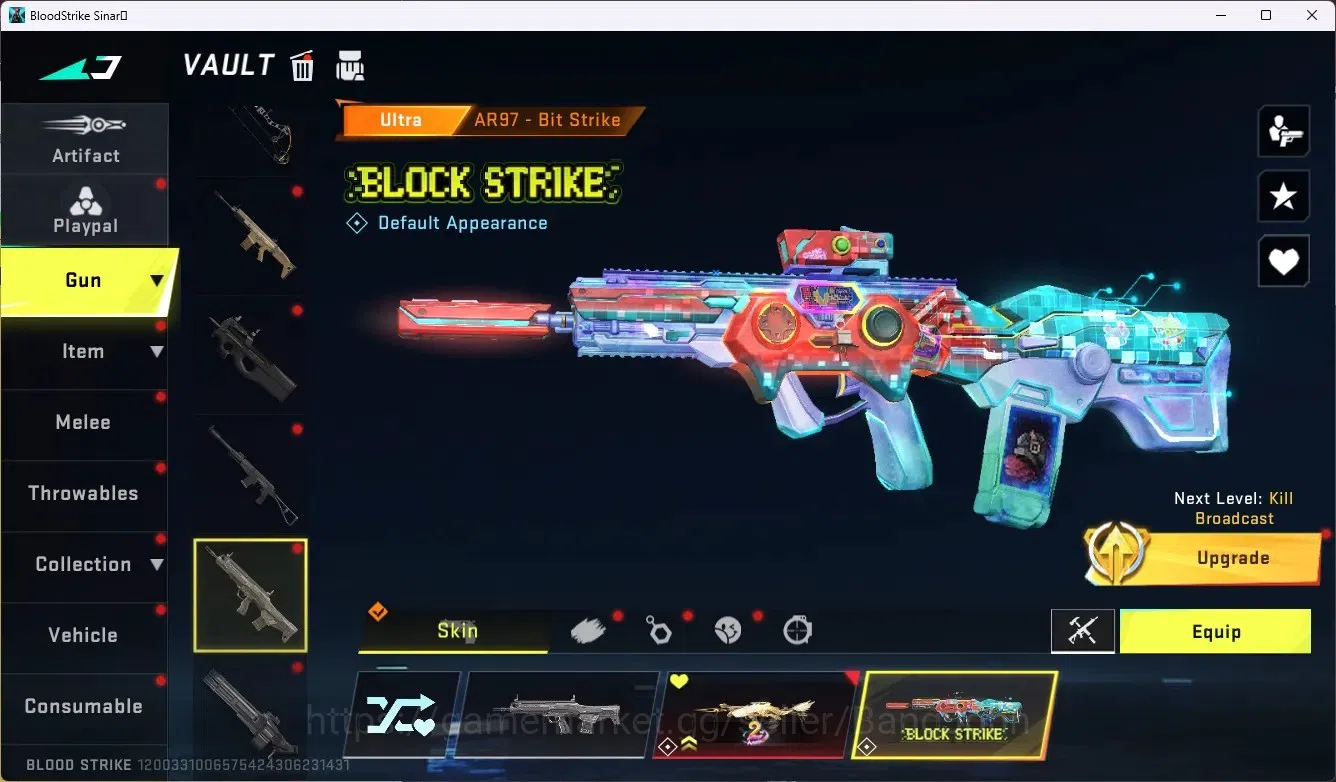 Blood Strike Accounts ASIA|3 Collab Gun[7DS&EVA]|3 Limited Gun|7 Ultra G image 7