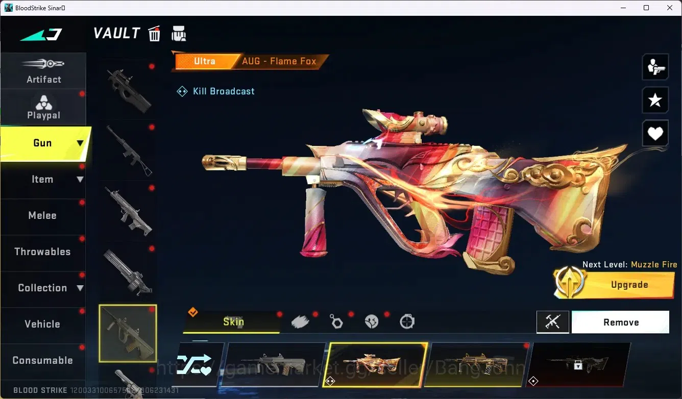 Blood Strike Accounts ASIA|3 Collab Gun[7DS&EVA]|3 Limited Gun|7 Ultra G image 8