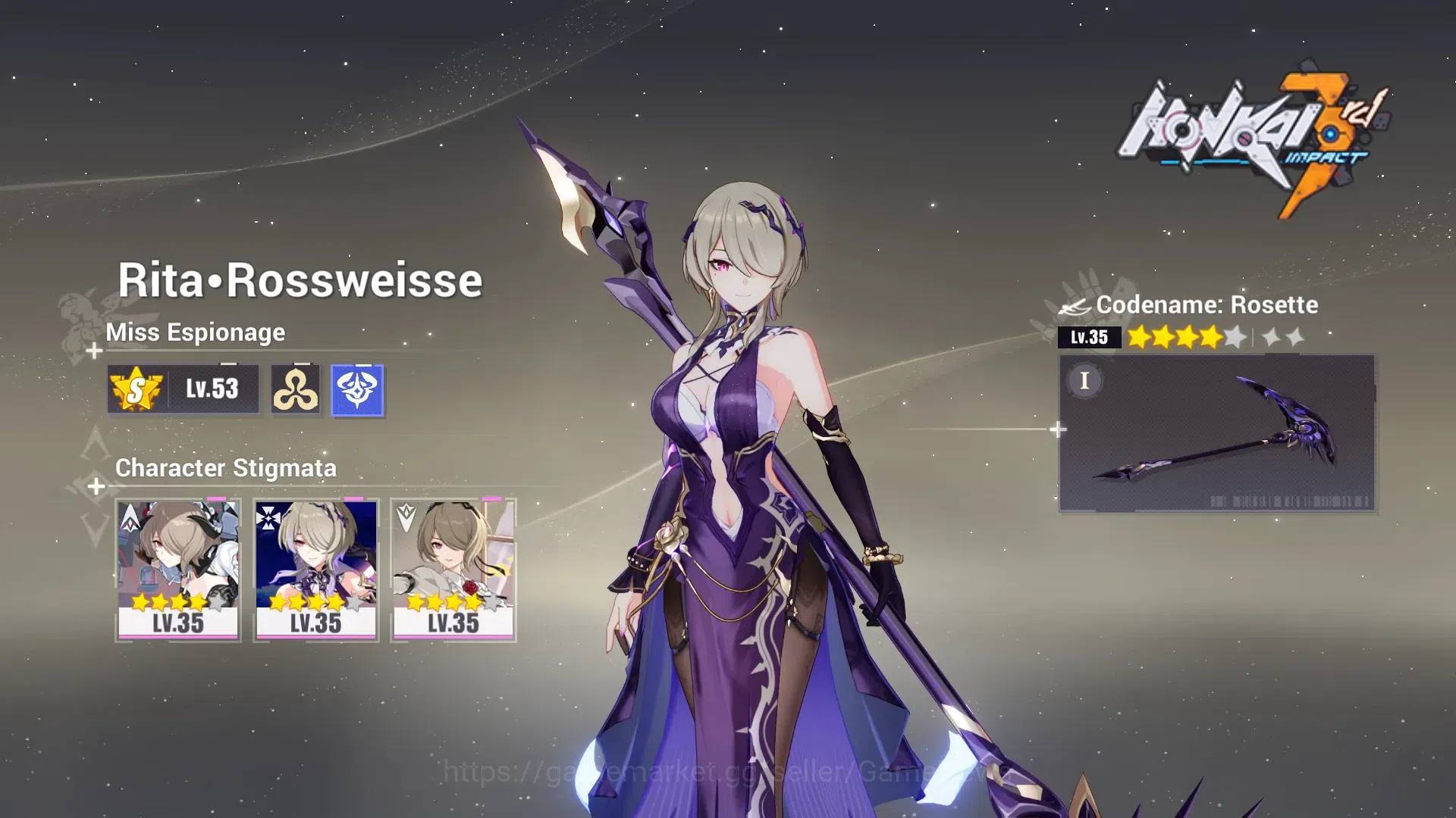 Honkai Impact 3rd Accounts SEA Lv53|5,8K Crystal|3 Fullset|Coralie Behold FDD image 18