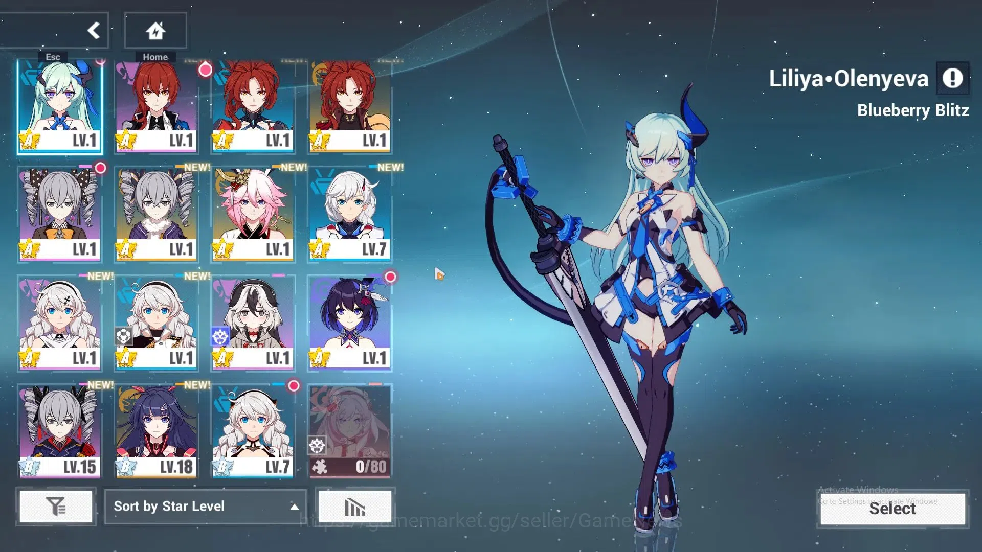 Honkai Impact 3rd Accounts SEA Lv53|5,8K Crystal|3 Fullset|Coralie Behold FDD image 3