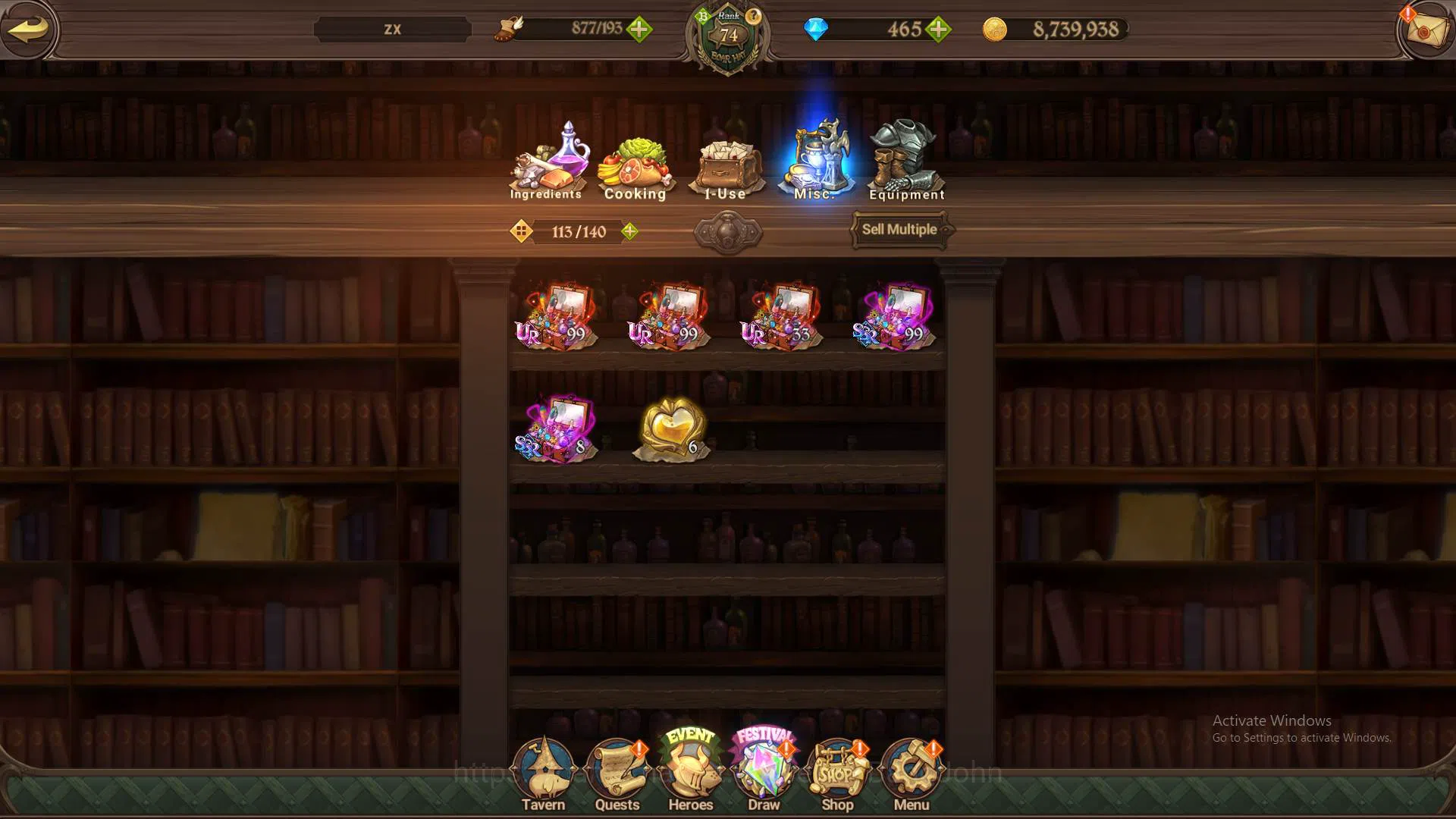 The Seven Deadly Sins: Grand Cross Accounts Others ASIA|2.6M CC|collab Cocytus,Shaltear|UR Salos3/6,Meresca3/6,KingDiane,WK 6