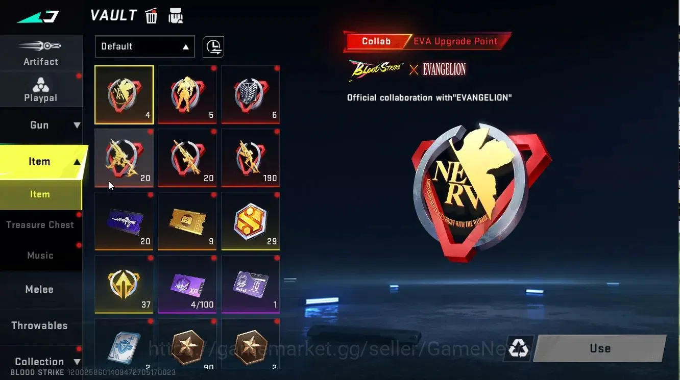 Blood Strike Accounts ASIA|3 ETERNAL[M700 Lv6-MAX, P90 Lv4, AUG Lv4|+6 U image 15