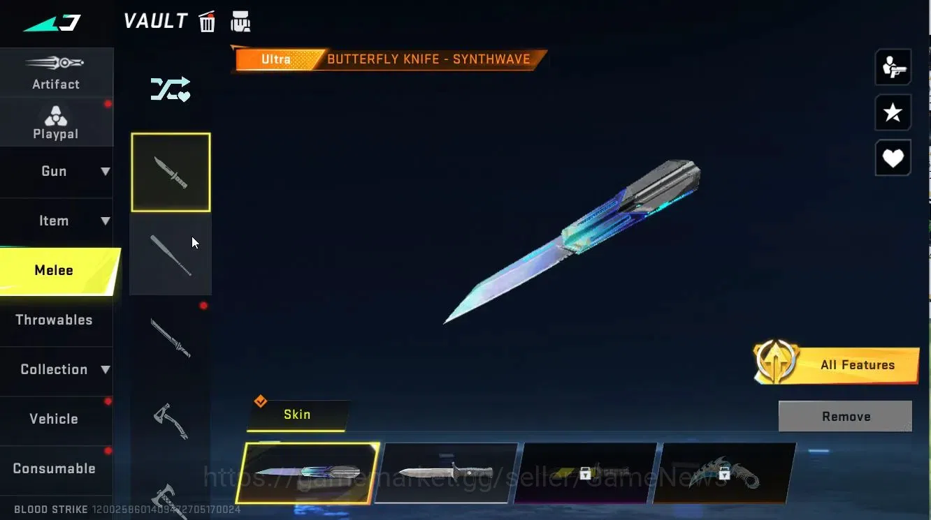 Blood Strike Accounts ASIA|3 ETERNAL[M700 Lv6-MAX, P90 Lv4, AUG Lv4|+6 U image 17