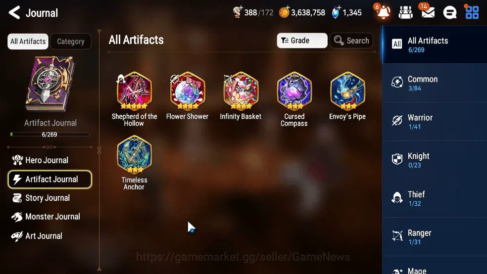 Epic Seven Accounts GLOBAL Unverif|New Era|2 ML(LOT Scales,PC Flan)+ T image 9