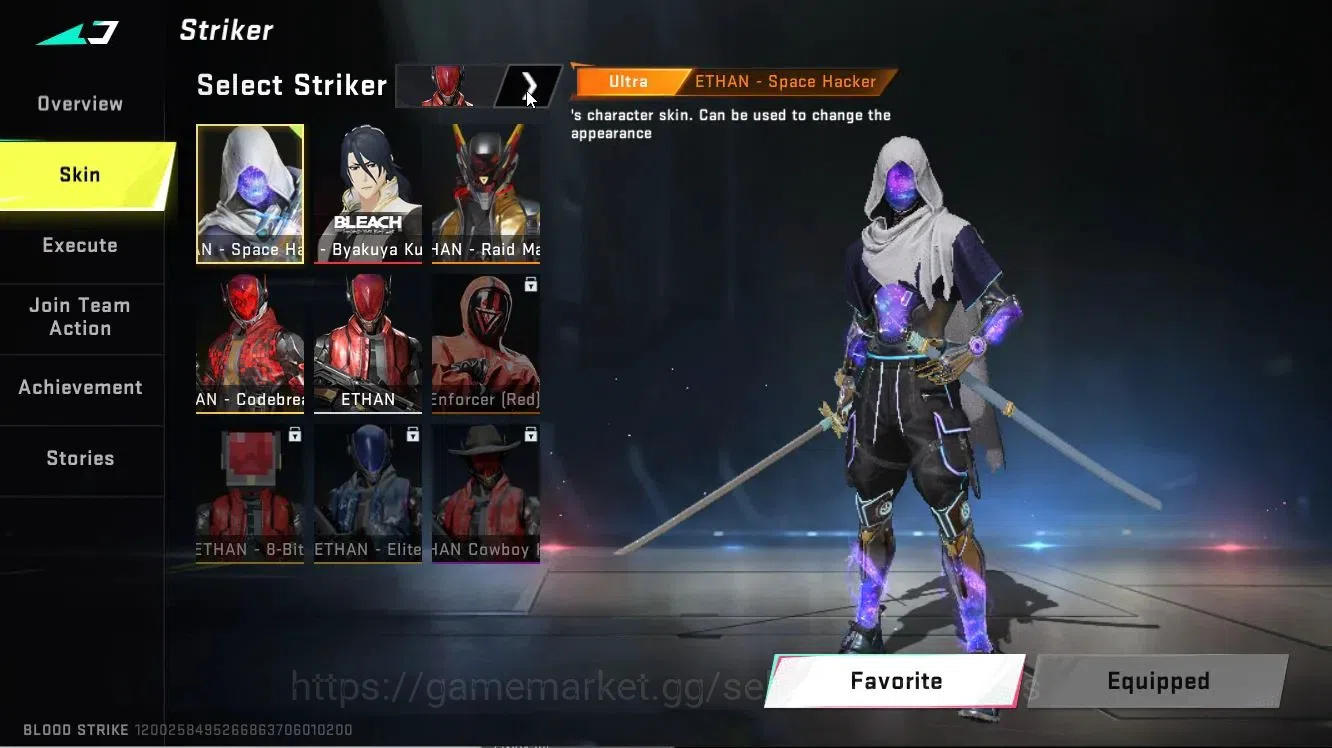 Blood Strike Accounts Asia|ETERNAL [MP5 Lv 4,DEagle]|Collab BLEACH[Byaku image 8