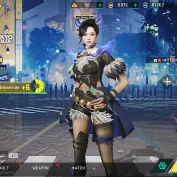 Blood Strike Collab Skin Asia|ETERNAL [MP5 Lv 4,DEagle]|Collab BLEACH[Byaku image 1