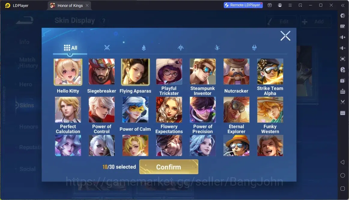 Honor of Kings Accounts Global | 88H 73S | Legend Consort Yu, KIC Luna, LN image 12