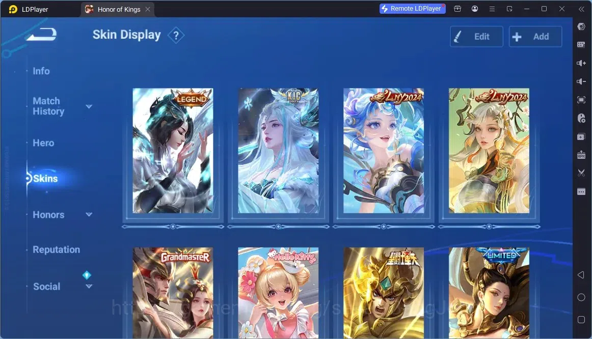 Honor of Kings Accounts Global | 88H 73S | Legend Consort Yu, KIC Luna, LN image 9