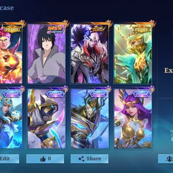 Mobile Legends: Bang Bang Accounts Rare Skin Hero 133|Skin 340|Vessels Cecilion,Sasuke Suyou,PRIME(Claude,Granger),Sanrio
