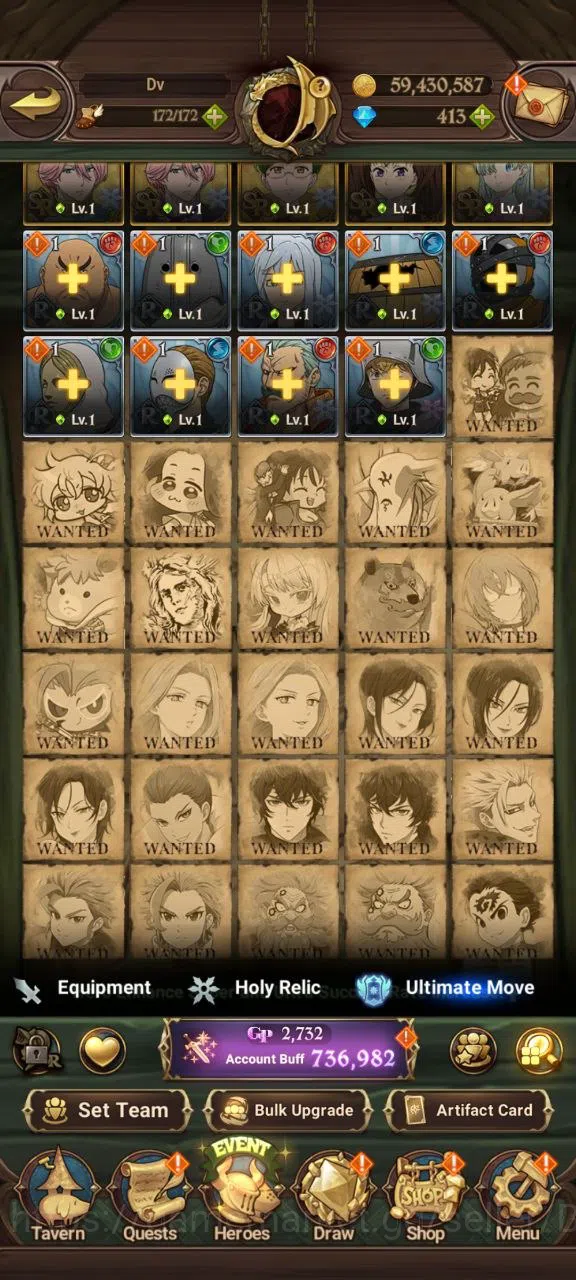 The Seven Deadly Sins: Grand Cross Accounts ASIA | 732K CC | 1 LR Elizabeth | 3 UR, ODK, Salos image 4
