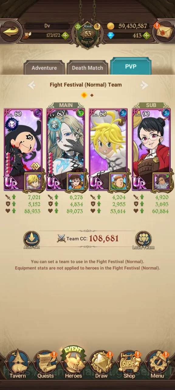 The Seven Deadly Sins: Grand Cross Accounts ASIA | 732K CC | 1 LR Elizabeth | 3 UR, ODK, Salos image 7