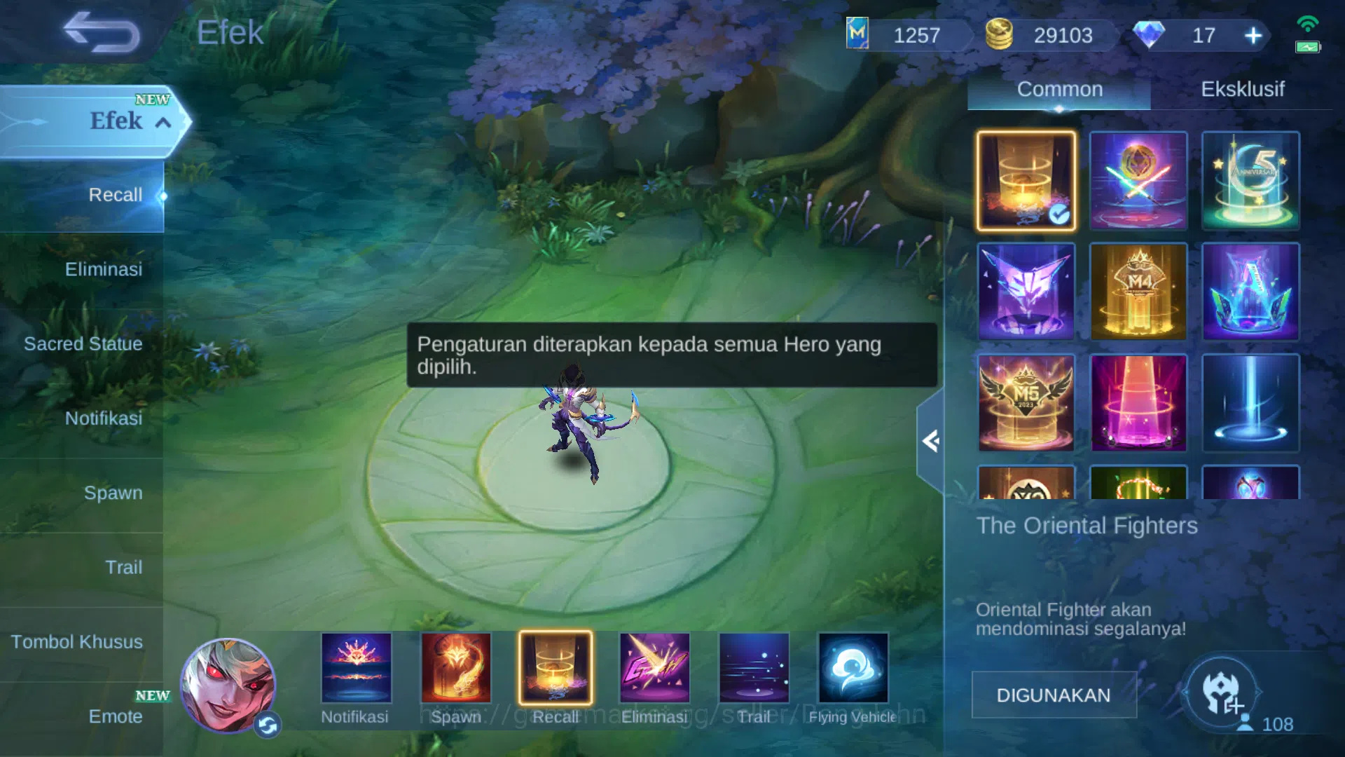 Mobile Legends: Bang Bang Accounts Others Hero 108 | Skin 180 | Collector Pharsa | Luckybox Guinevere, Odette | Kof Karina 12