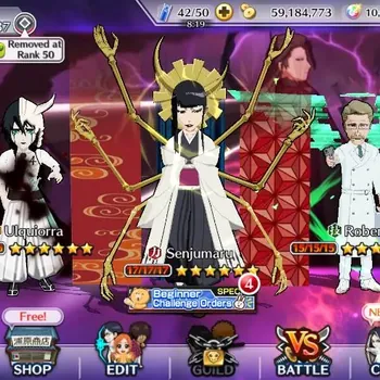 Bleach: Brave Souls Accounts Starter Global |88K BP+10K Orb|FreshStory|Senjumaru TYBW25|Ulquiorra|Robert TYBW24|Aizen