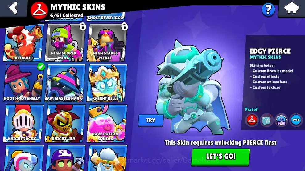 Brawl Stars Accounts Lvl 180 35K Trophy|95 Brawlers 24 Max Lvl|UL Kaze| image 14