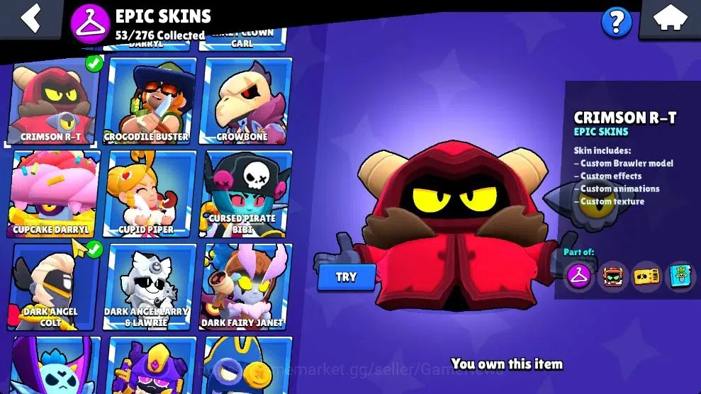 Brawl Stars Accounts Lvl 180 35K Trophy|95 Brawlers 24 Max Lvl|UL Kaze| image 18