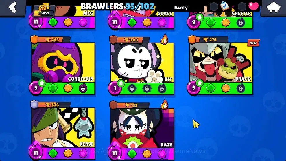 Brawl Stars Accounts Lvl 180 35K Trophy|95 Brawlers 24 Max Lvl|UL Kaze| image 8
