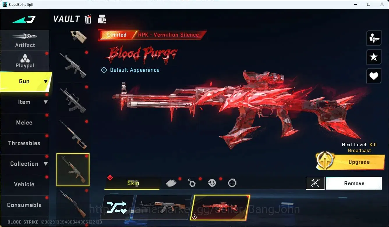Blood Strike Accounts ASIA|ETHERNAL,KALA,SPEAR|LIMITED RPK|COLLAB,SCAR|U image 13
