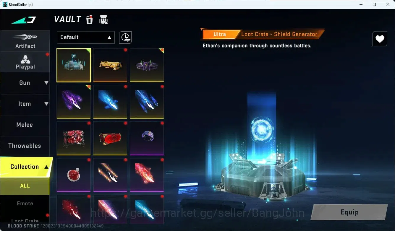 Blood Strike Accounts ASIA|ETHERNAL,KALA,SPEAR|LIMITED RPK|COLLAB,SCAR|U image 18