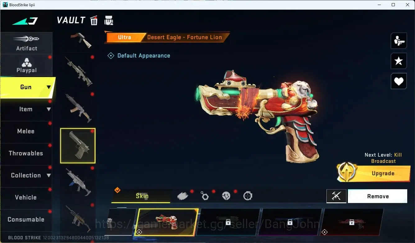 Blood Strike Accounts ASIA|ETHERNAL,KALA,SPEAR|LIMITED RPK|COLLAB,SCAR|U image 7