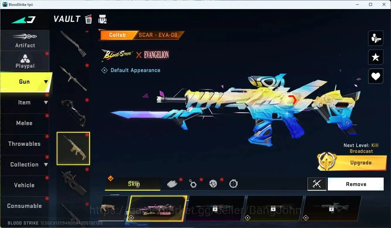 Blood Strike Accounts ASIA|ETHERNAL,KALA,SPEAR|LIMITED RPK|COLLAB,SCAR|U image 9