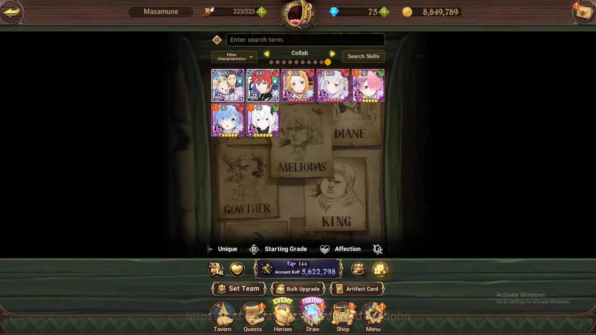 The Seven Deadly Sins: Grand Cross Accounts Global | 5.6M CC |LR 10+UR 10|LR Hijack 6/6,Nemesi image 12