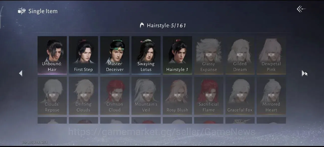 Where Winds Meet Accounts GLOBAL|Lv 5|GS 3676|Martial Destiny|Anthem of Ages image 13