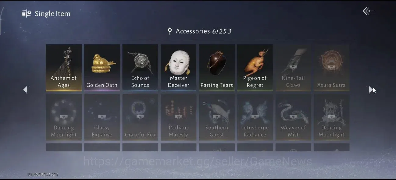 Where Winds Meet Accounts GLOBAL|Lv 5|GS 3676|Martial Destiny|Anthem of Ages image 15