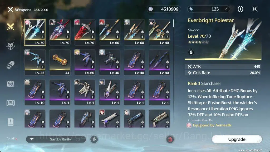 Wuthering Waves Accounts SEA|Union LVL 48|Rank 5|Chisa,Lupa,Verina,Phrolova image 10