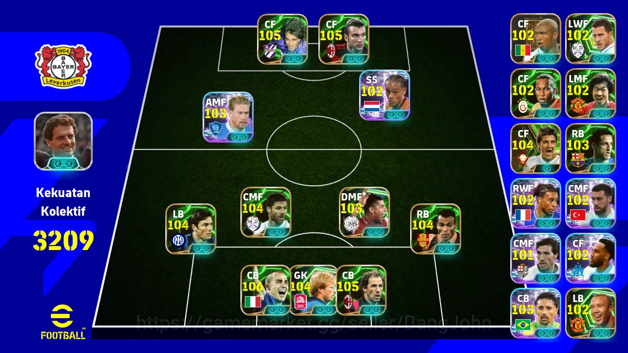 eFootball Accounts Android Pwr 3209 | Andriy Epic | Xavi Showtime | K image 2