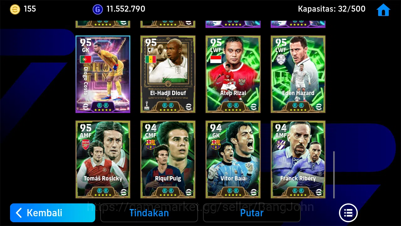 eFootball Accounts Android Pwr 3209 | Andriy Epic | Xavi Showtime | K image 6