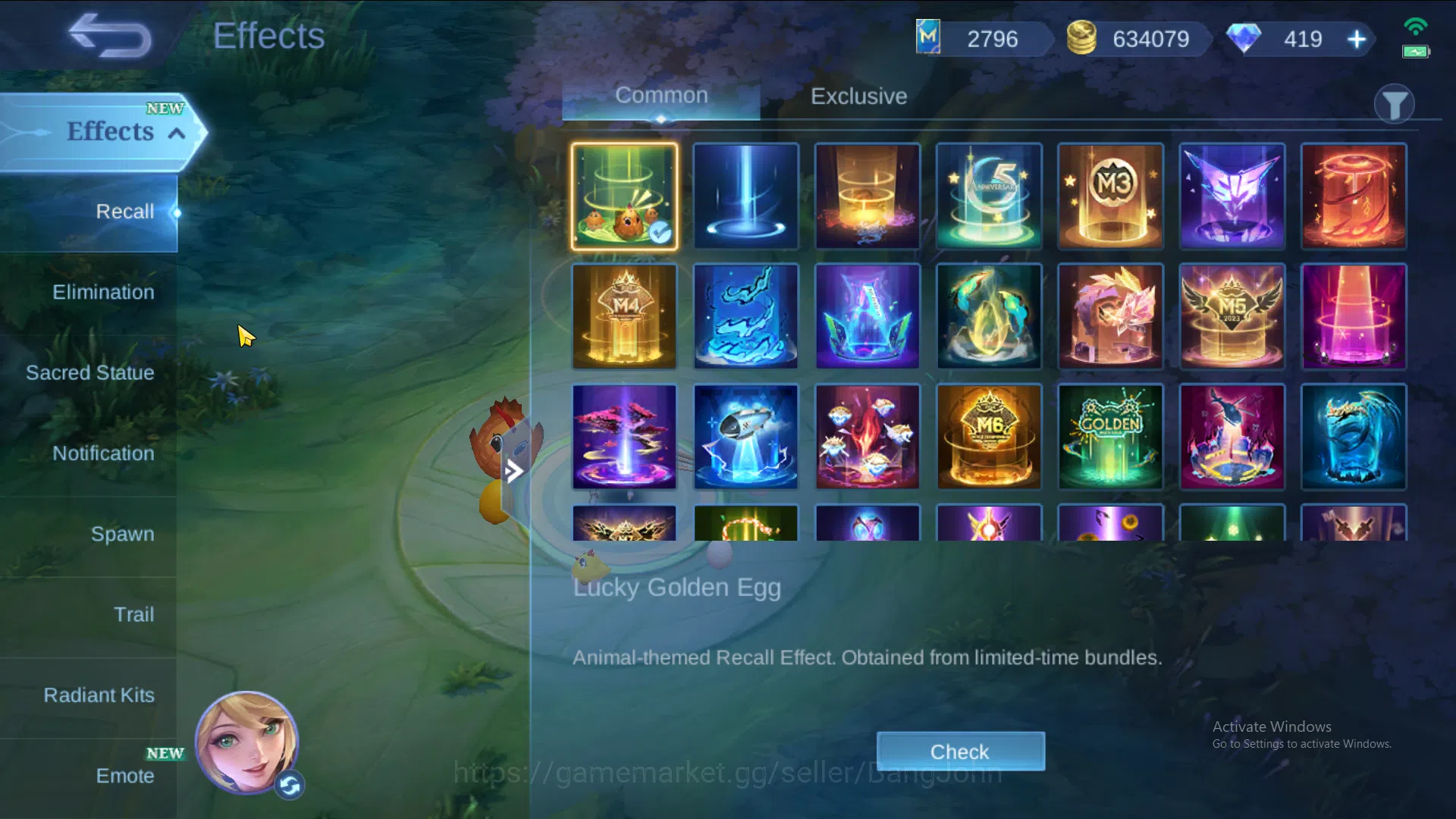 Mobile Legends: Bang Bang Accounts Hero 131 | Skin 473 | Legend Franco | Legend Luno image 4
