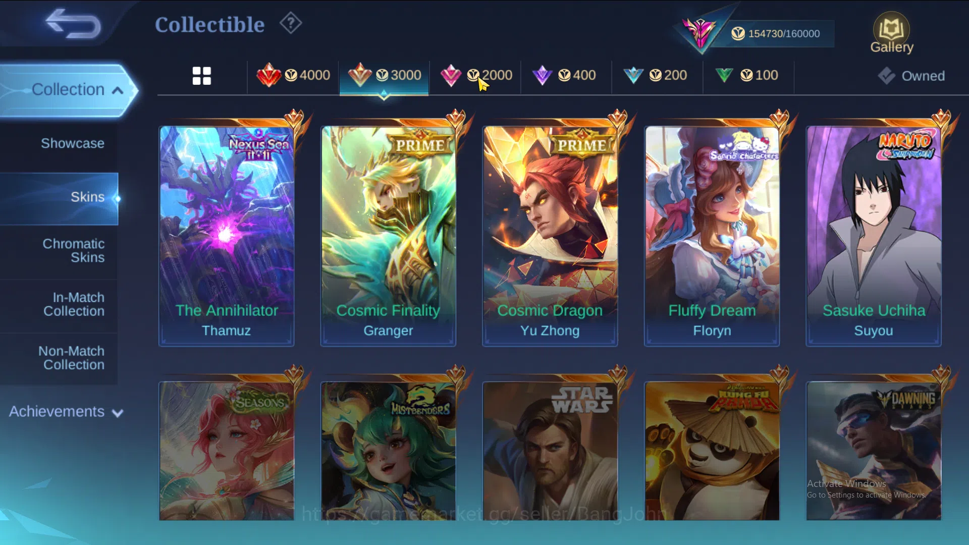 Mobile Legends: Bang Bang Accounts Hero 131 | Skin 473 | Legend Franco | Legend Luno image 9