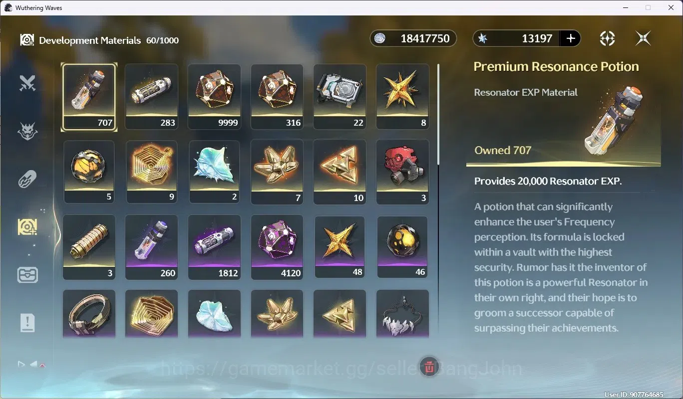 Wuthering Waves Accounts SEA|UL 48|Rank 5|1 Char Limited [Lucy R6 + Sign] + image 13