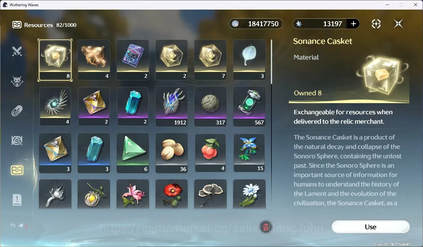 Wuthering Waves Accounts SEA|UL 48|Rank 5|1 Char Limited [Lucy R6 + Sign] + image 14