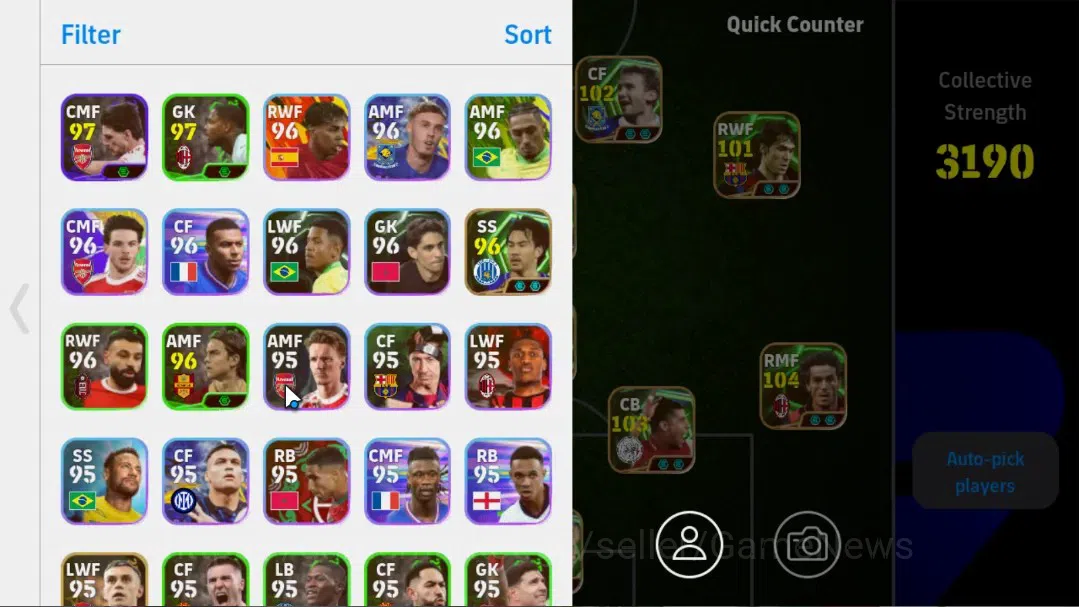 eFootball Accounts Android|BigTime Zlatan Ibrahimovic,Epic Luis Garci image 2