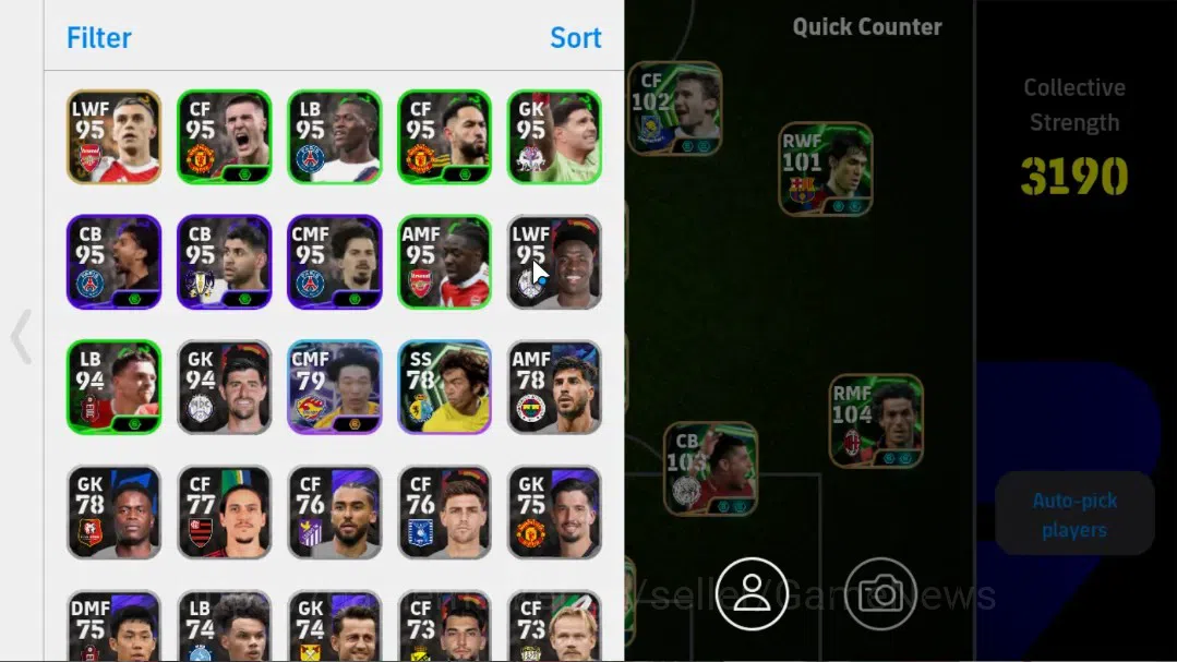 eFootball Accounts Android|BigTime Zlatan Ibrahimovic,Epic Luis Garci image 3