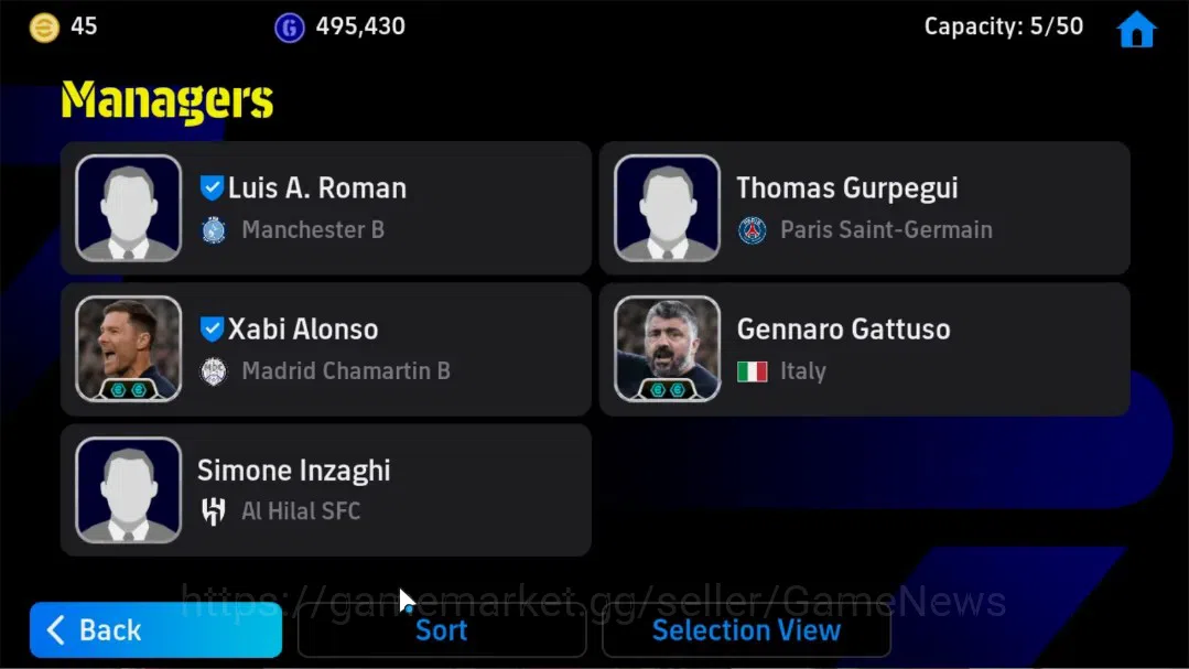 eFootball Accounts Android|BigTime Zlatan Ibrahimovic,Epic Luis Garci image 4