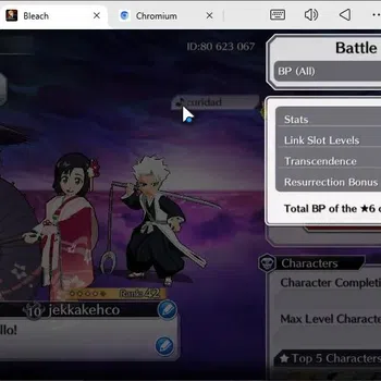 Bleach: Brave Souls Accounts Starter Global | Starter Fresh Story + 10K Orb|Ichigo Dream Team,Ulquiorra Renewed,Uryu Etc