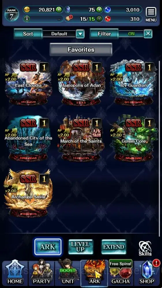 Last Cloudia Accounts Endgame GLOBAL|Rank 7|Collab Brave Frontier (Goddess Tilith,Fire God Vargas) Top Tier Unit (Goddess 2