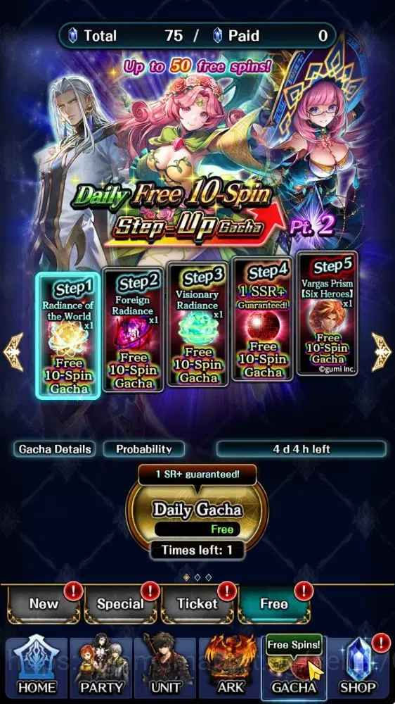 Last Cloudia Accounts Endgame GLOBAL|Rank 7|Collab Brave Frontier (Goddess Tilith,Fire God Vargas) Top Tier Unit (Goddess 5