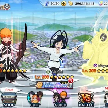 Bleach: Brave Souls Accounts Starter Global |20k Orb + 296M Coins| Fresh Story | Ichigo,Mayuri,Giselle|Many Resource
