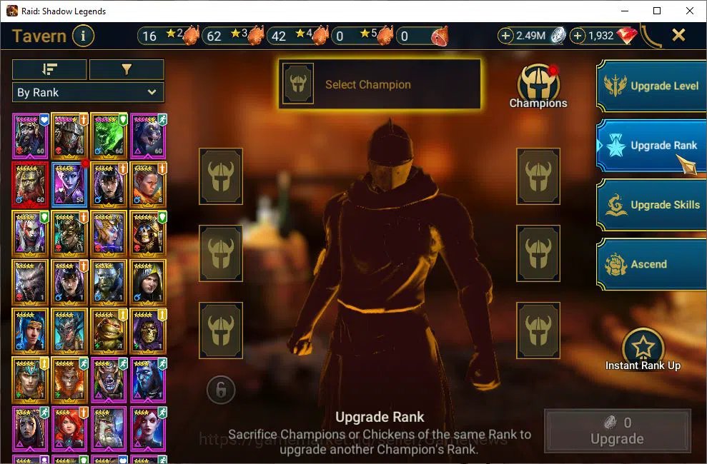 Raid: Shadow Legends Accounts Lv22 362K Power|1 Mythical (Gizmak)|18 Legendary(N image 14
