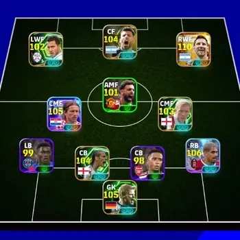 eFootball Accounts High-End Android|PW 3214|BIGT Messi,Epic OliverKhan Rooney Ferdinand Scholes Rijkaard JiSung,Shwt Modric