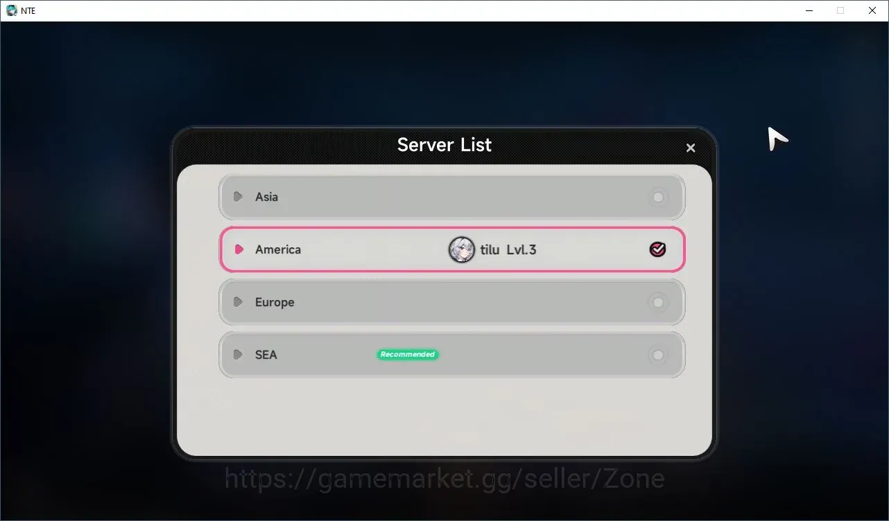 Neverness to Everness Accounts America |Fresh starter| HL3 |1 Limited char Blackbird | MC male | TakeMail Check SS NTE875Z 1