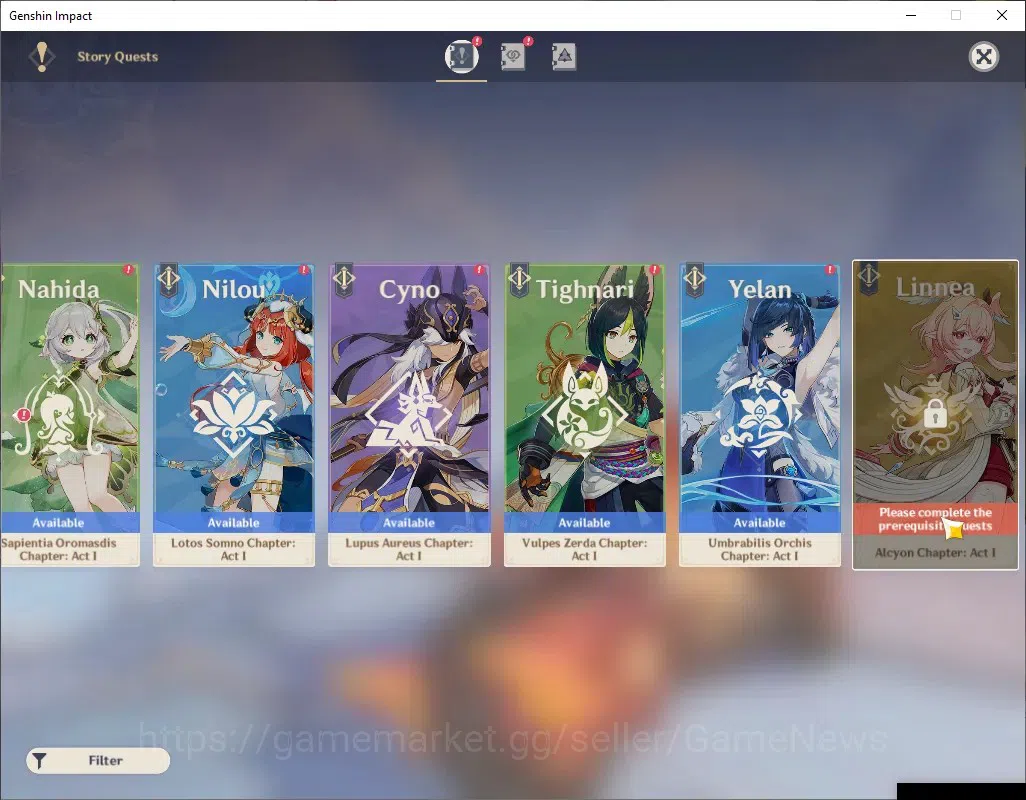 Genshin Impact Accounts ASIA|AR 56|7 Limited + 4 (*5Weapon)|[Neuvillette,I image 18