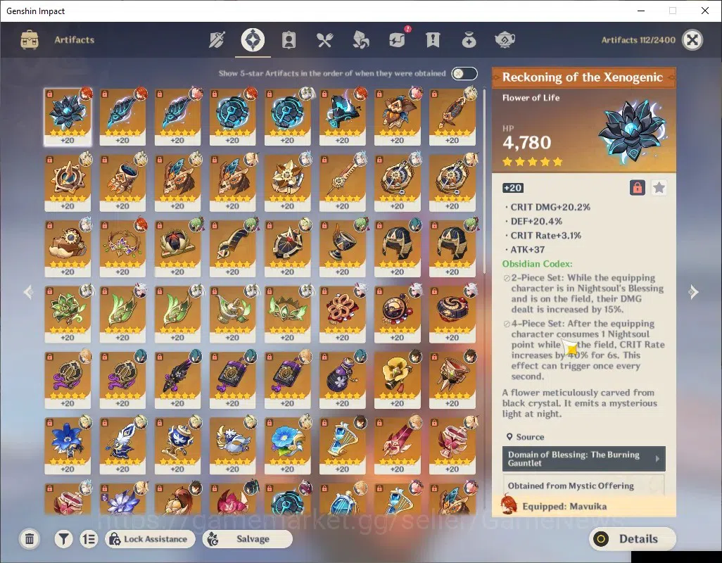 Genshin Impact Accounts ASIA|AR 56|7 Limited + 4 (*5Weapon)|[Neuvillette,I image 7