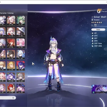 Honkai Star Rail Accounts Others ASIA TL 70|1 GC|2 Team Prem|11 Limited|(Castorice,Evernight,Cyrene,Hyacine,SW999,Yaoguang