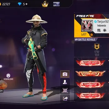 Free Fire Accounts Indonesia|2 Evo