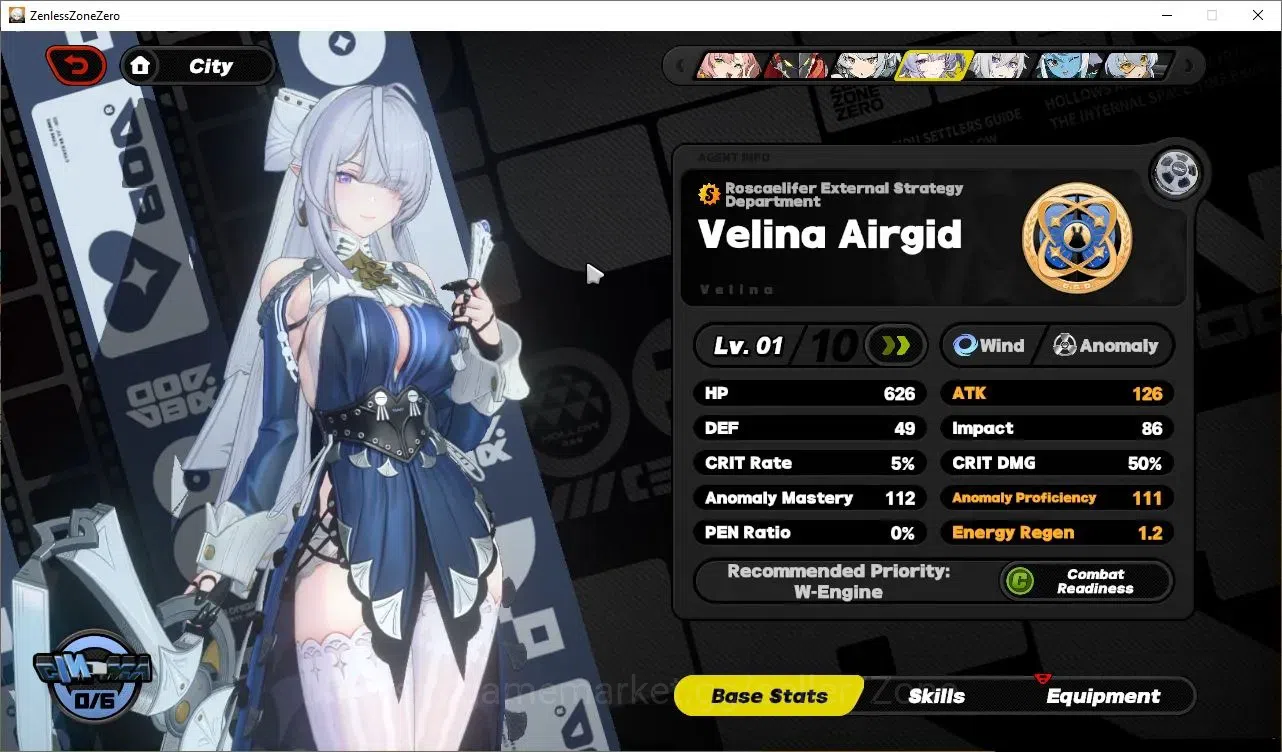 Zenless Zone Zero Accounts ASIA|IK 24|S1 Ch2|1 Limited (Velina Airgid)+1 STD[ image 16