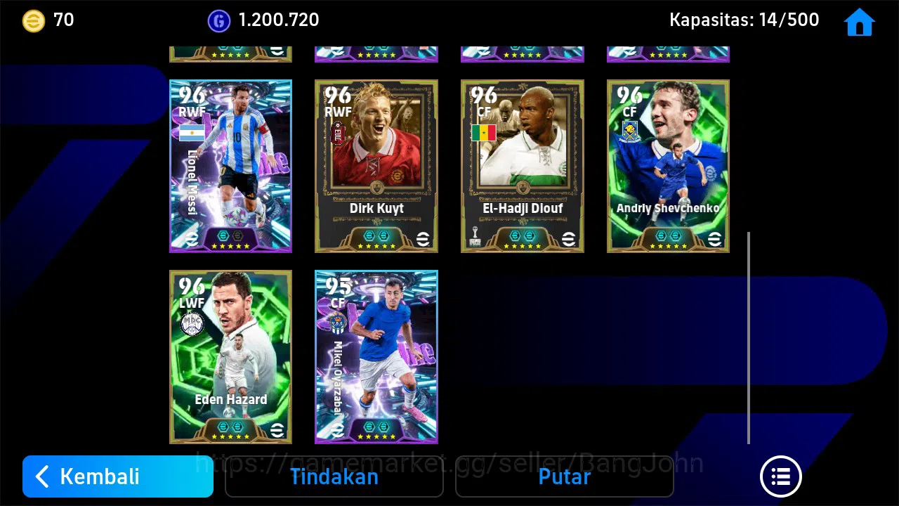 eFootball Accounts ANDROID|PW 3181|Legend Ibrahimovic|Epic F Totti, J image 4